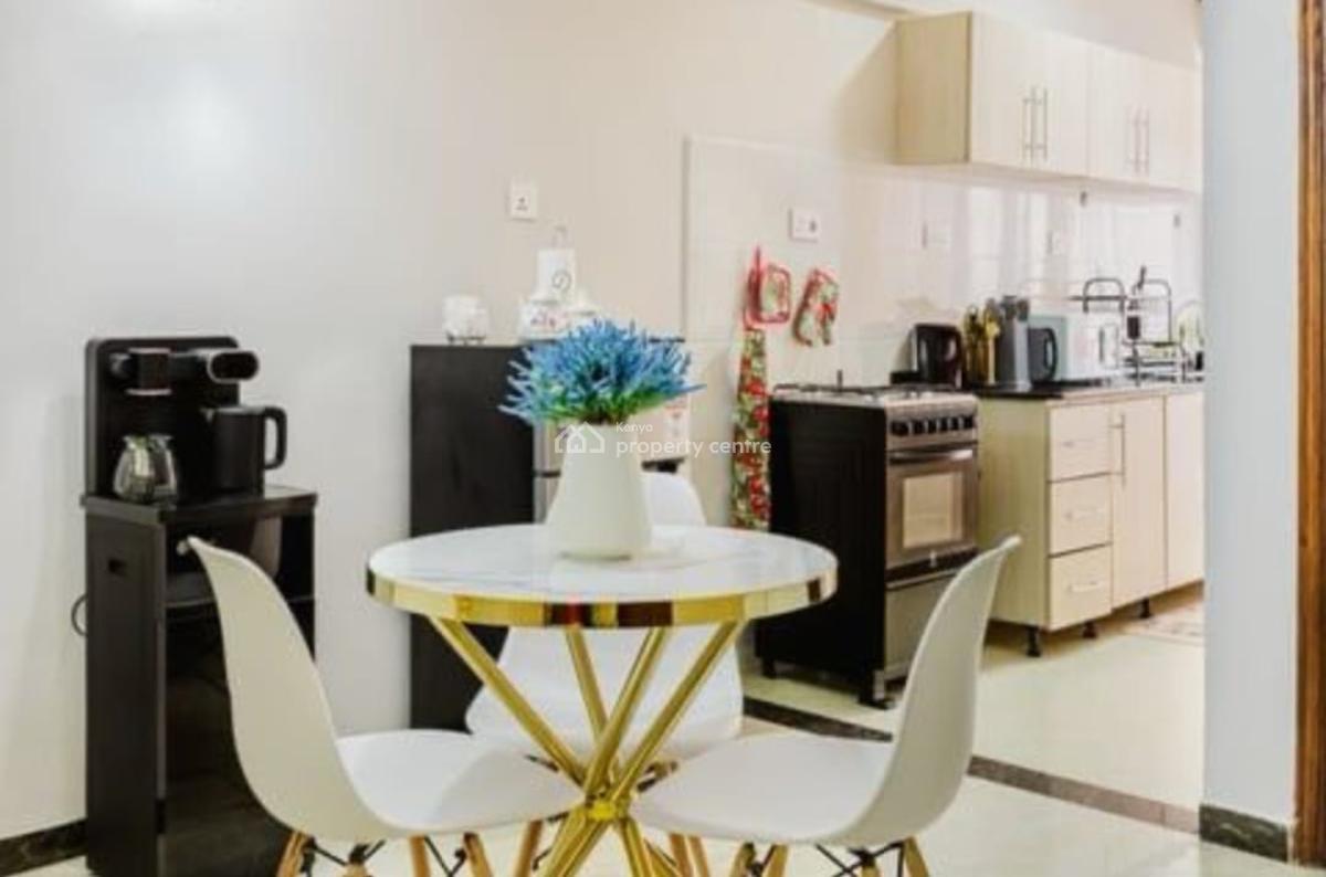 Spacious 1.5 Bedroom Apartment Fully Furnished and Serviced, Kilimani, Nairobi, Apartment for Rent