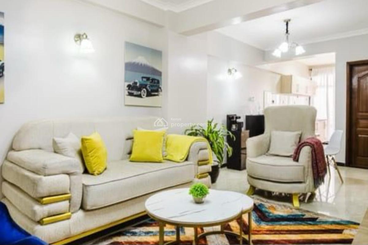 Spacious 1.5 Bedroom Apartment Fully Furnished and Serviced, Kilimani, Nairobi, Apartment for Rent