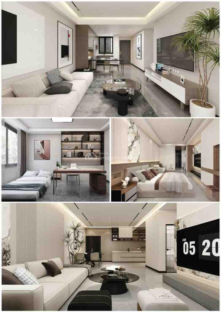 Apartments in Kilimani : Studio, 1 & 2 Br, Wood Avenue, Kilimani, Nairobi, Bedsitter (single Room) for Sale