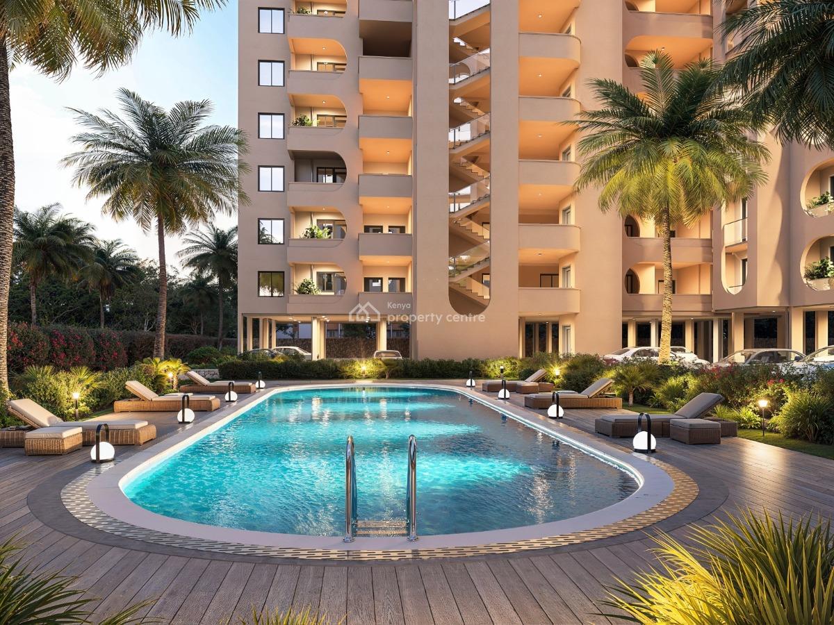 Luxury Beachside Apartments 2 Bedrooms & Executive Studios, Nyali, Mombasa, Apartment for Sale