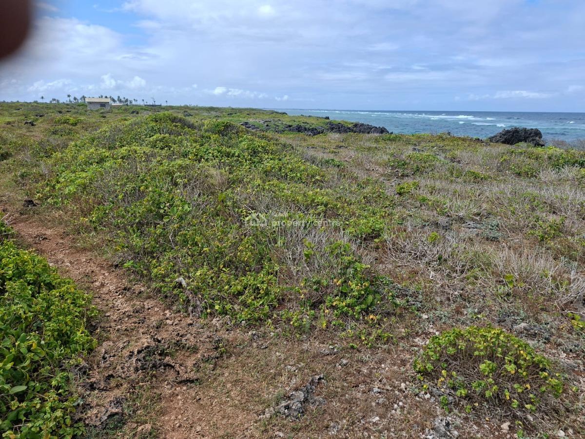 Prime Affordable 2 Acres Beach Front Land, Matsangoni Beach, Sokoni, Kilifi, Mixed-use Land for Sale