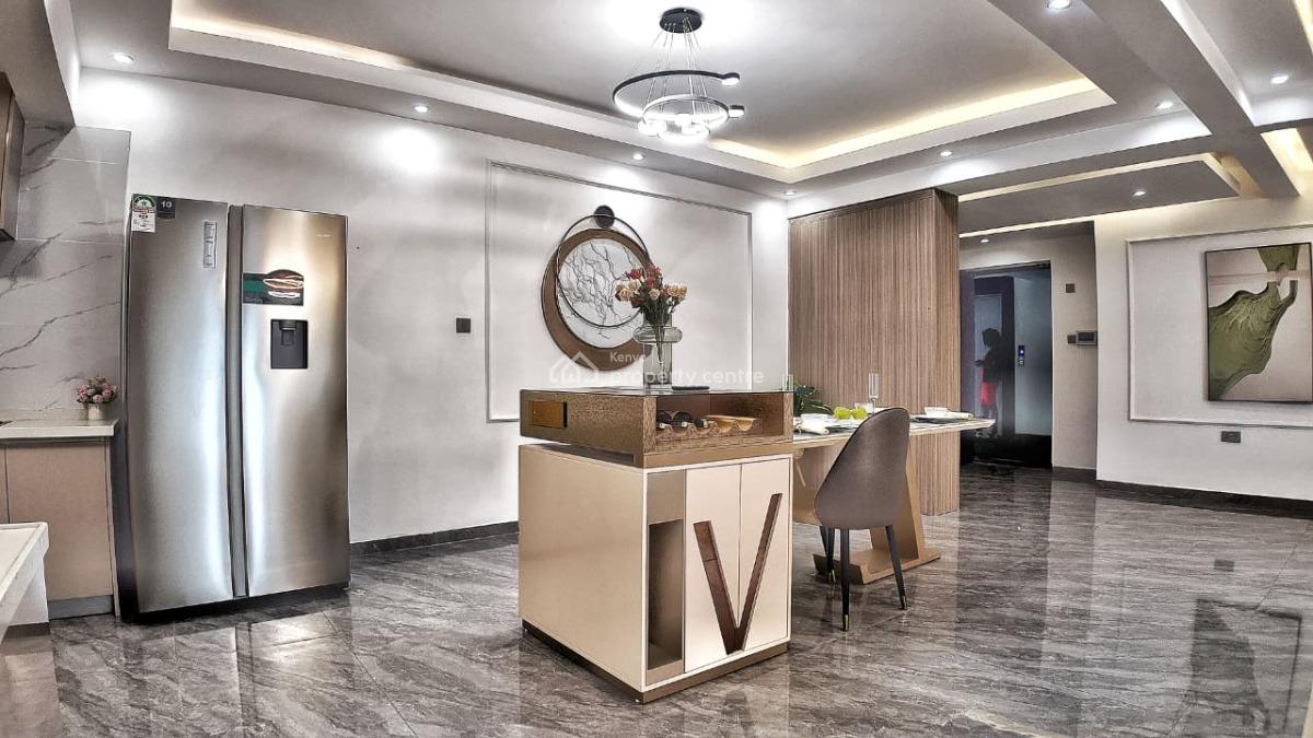 an Extraordinary Very Spacious 4 Bedroom 3 Ensuite Plus Dsq, Mandela Road, Kileleshwa, Nairobi, Apartment for Sale