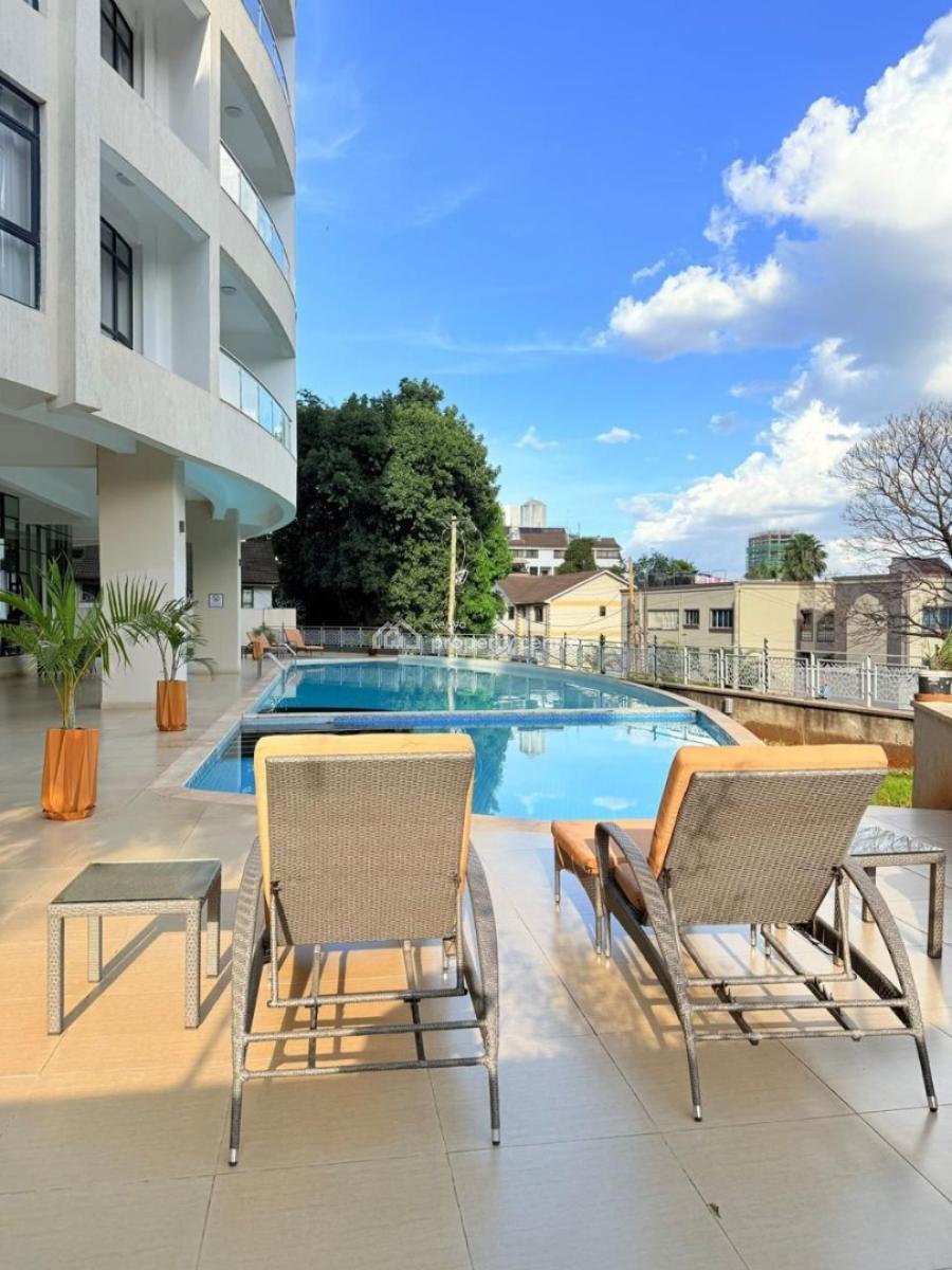 Fully Furnished and Serviced 2 Bedroom in Westlands with a Pool, Lantana Road, Westlands, Nairobi, Apartment for Rent
