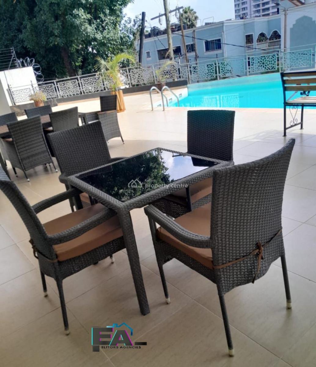 Fully Furnished and Serviced 2 Bedroom in Westlands with a Pool, Lantana Road, Westlands, Nairobi, Apartment for Rent