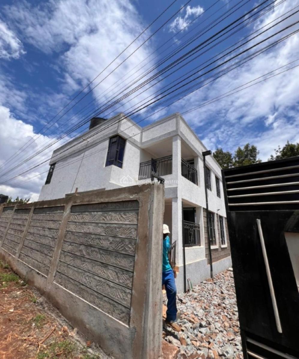 Beautiful 4bedroom Maisonette All Ensuite with Roof Terrace, 300m From The Tarmac Road, Kikuyu, Kiambu, House for Sale