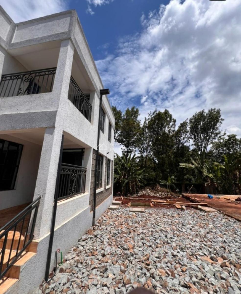 Beautiful 4bedroom Maisonette All Ensuite with Roof Terrace, 300m From The Tarmac Road, Kikuyu, Kiambu, House for Sale