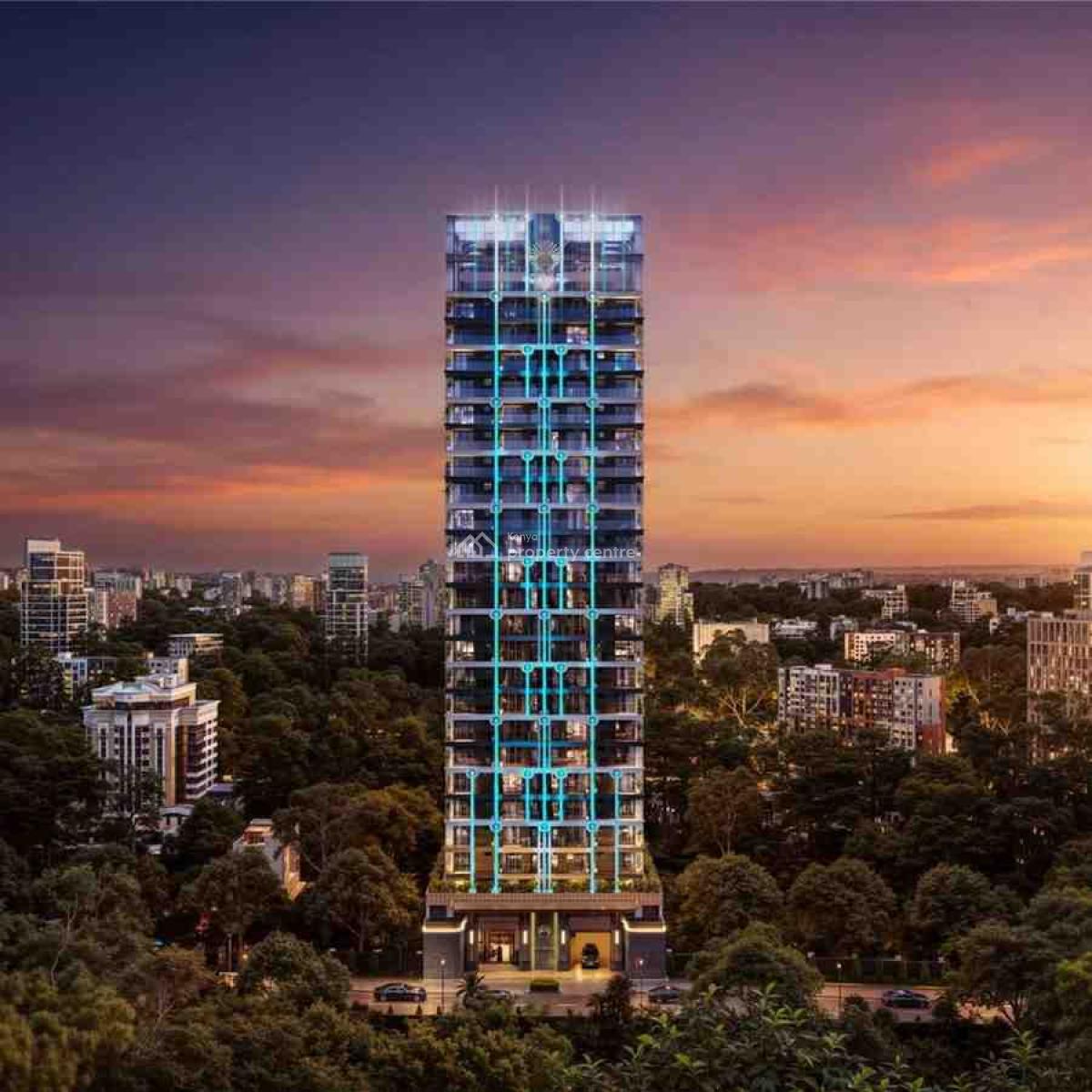 Studios, 1 Bedroom Apartments, Muthithi Road, Westlands, Nairobi, Bedsitter (single Room) for Sale