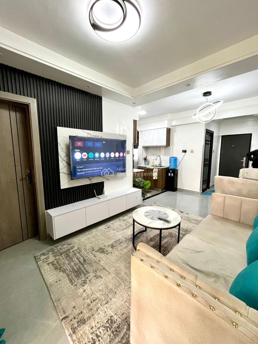 Fully Furnished and Serviced 1 Bedroom Apartment with Study, Lavington, Nairobi, Apartment for Rent
