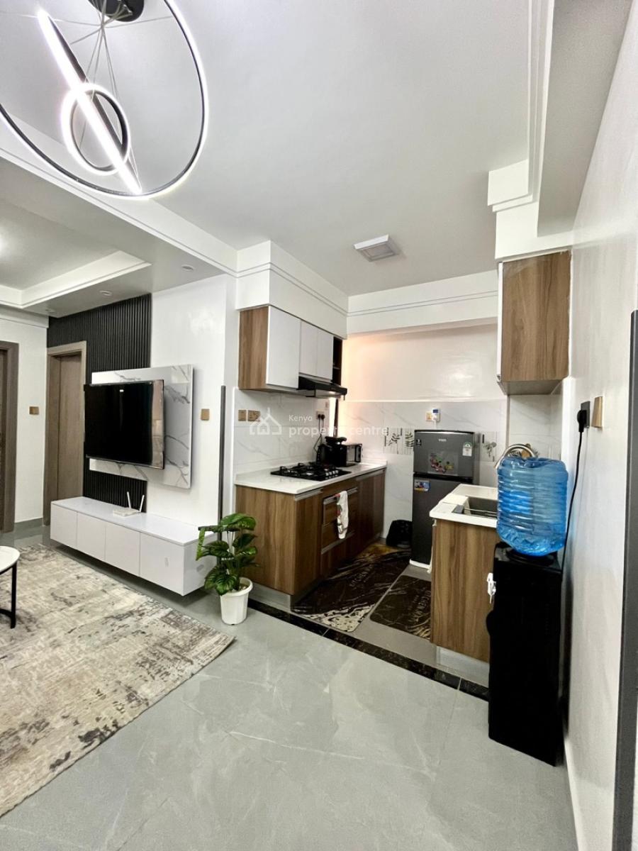 Fully Furnished and Serviced 1 Bedroom Apartment with Study, Lavington, Nairobi, Apartment for Rent
