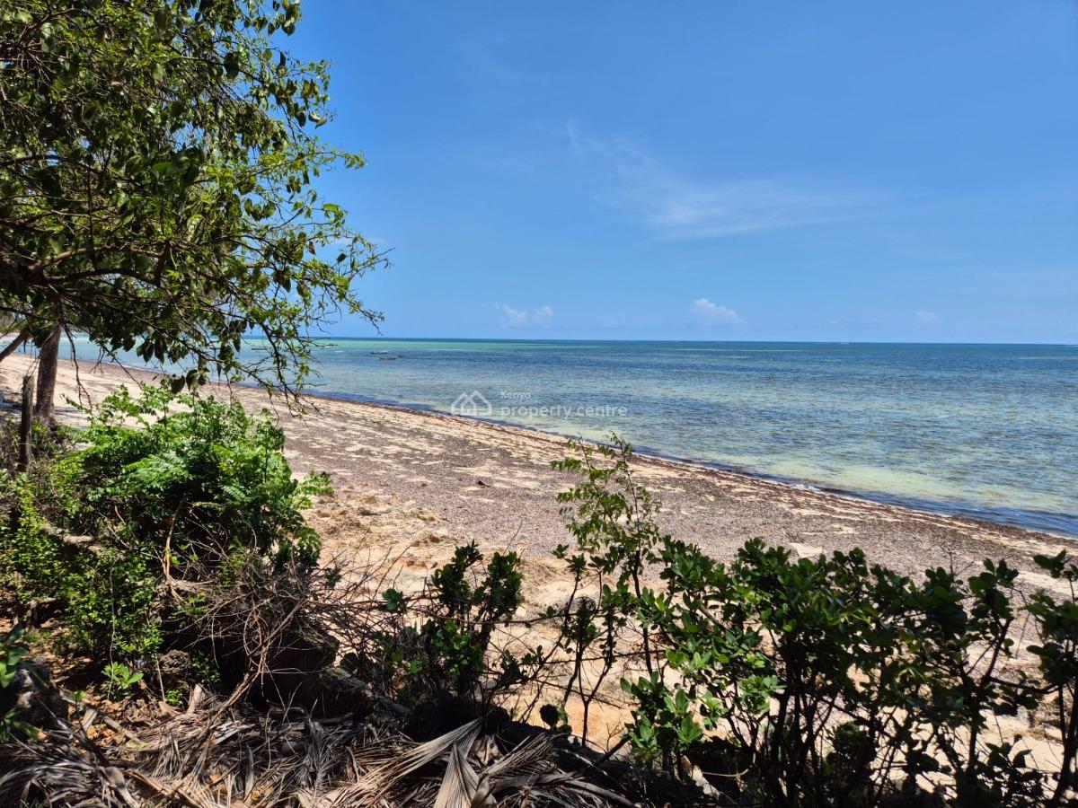 2 Acres Beach Front Property in New Nyali  Price Is Kshs. 150, Nyali Beach Front, Nyali, Mombasa, Mixed-use Land for Sale