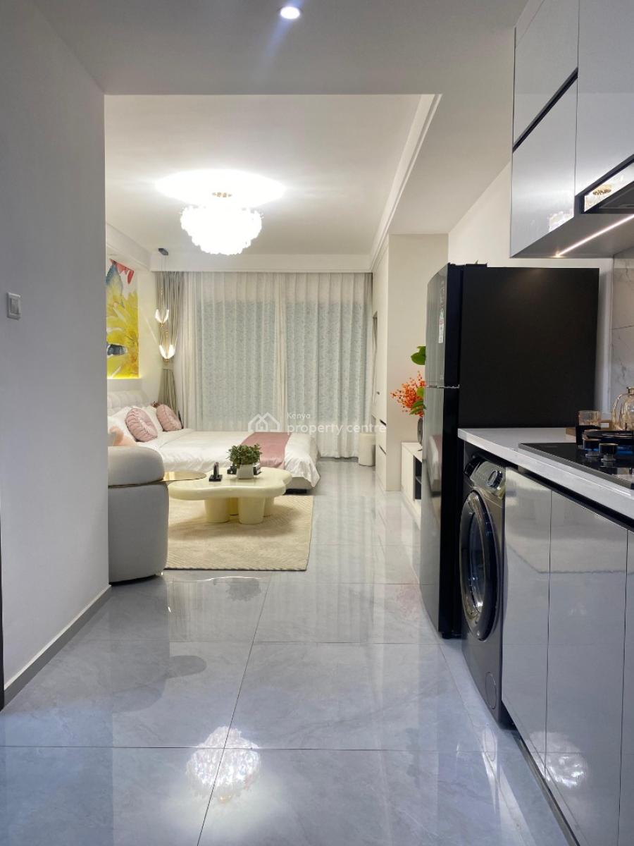 Spacious Studio Apartment, Wood Avenue, Kilimani, Nairobi, Apartment for Sale