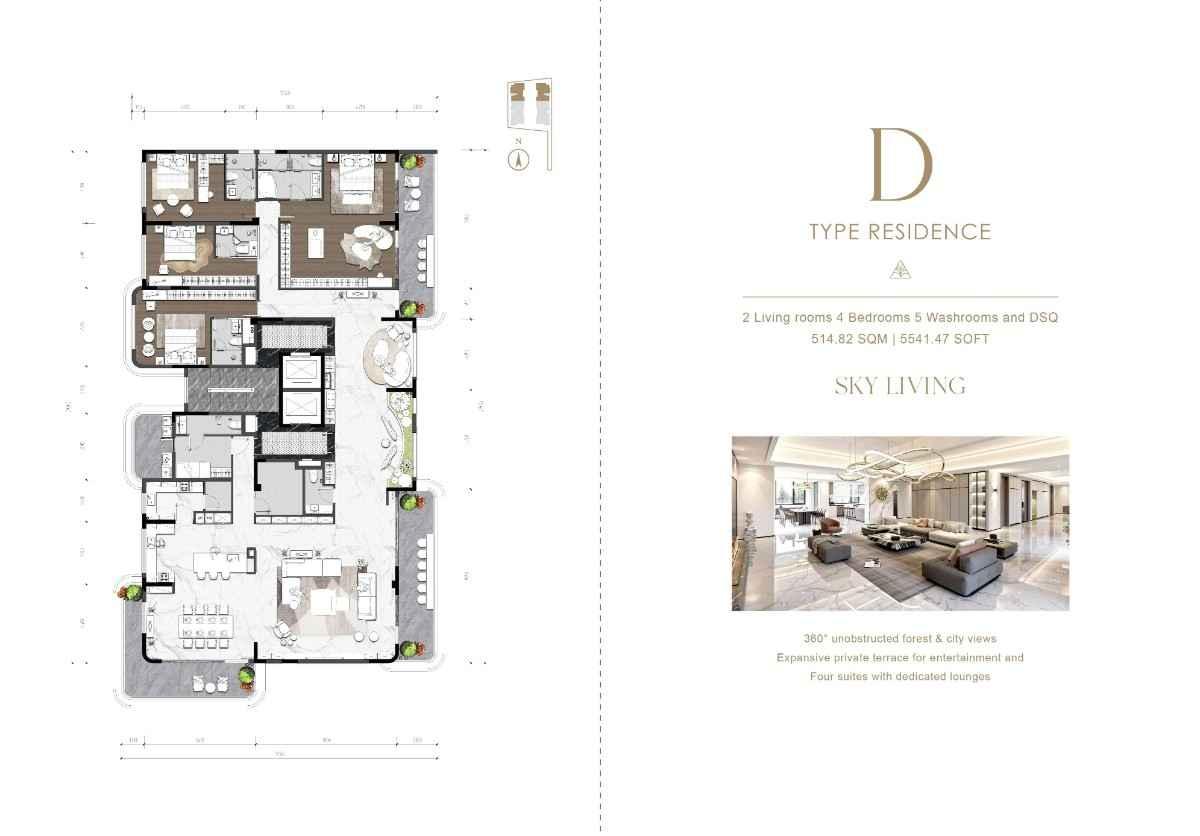 Golden Hill -- Luxury Living : 3 & 4 Brs, Donyo Sabuk Road, Westlands, Nairobi, Apartment for Sale