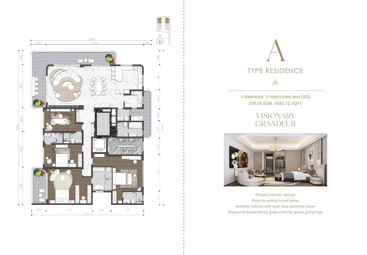 Golden Hill -- Luxury Living : 3 & 4 Brs, Donyo Sabuk Road, Westlands, Nairobi, Apartment for Sale