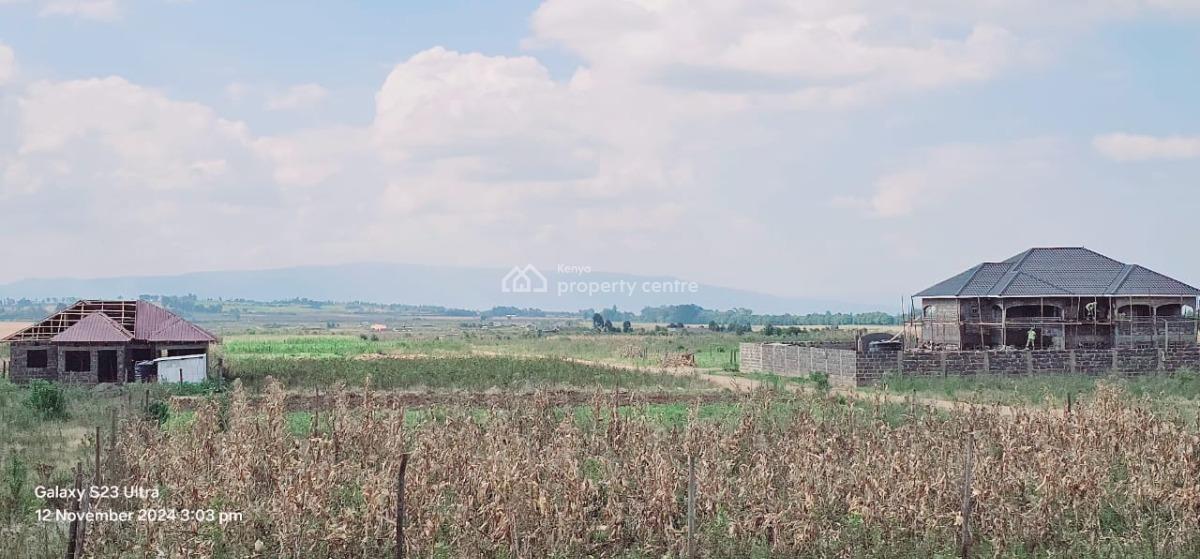 50 By 100 Plots in Nakuru, 300 Metres From Nakuru - Eloret Highway Along The Salgaa - Rongai Road, Amalo, Nakuru, Mixed-use Land for Sale