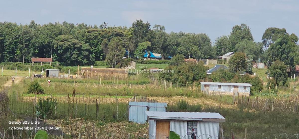 50 By 100 Plots in Nakuru, 300 Metres From Nakuru - Eloret Highway Along The Salgaa - Rongai Road, Amalo, Nakuru, Mixed-use Land for Sale