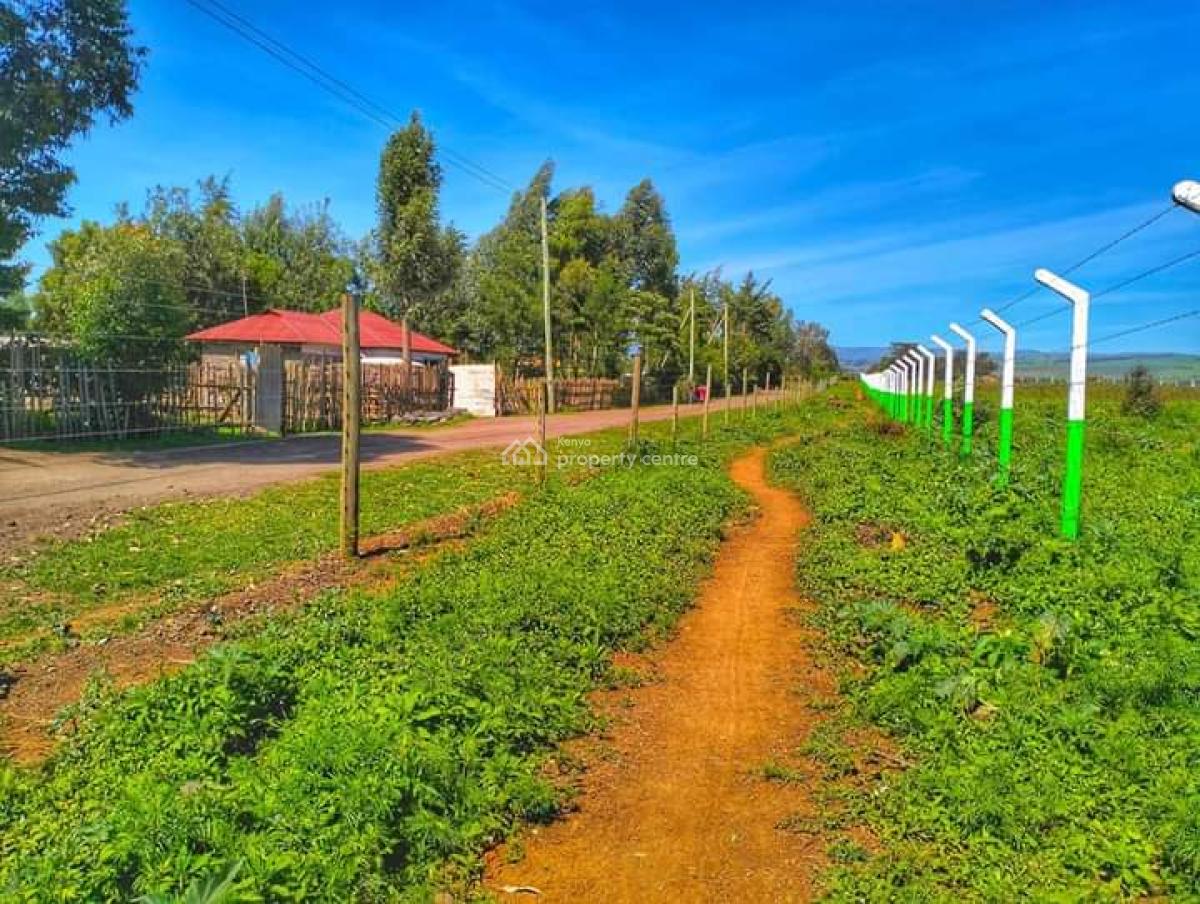 50 By 100 Plots in Nakuru, 300 Metres From Nakuru - Eloret Highway Along The Salgaa - Rongai Road, Amalo, Nakuru, Mixed-use Land for Sale