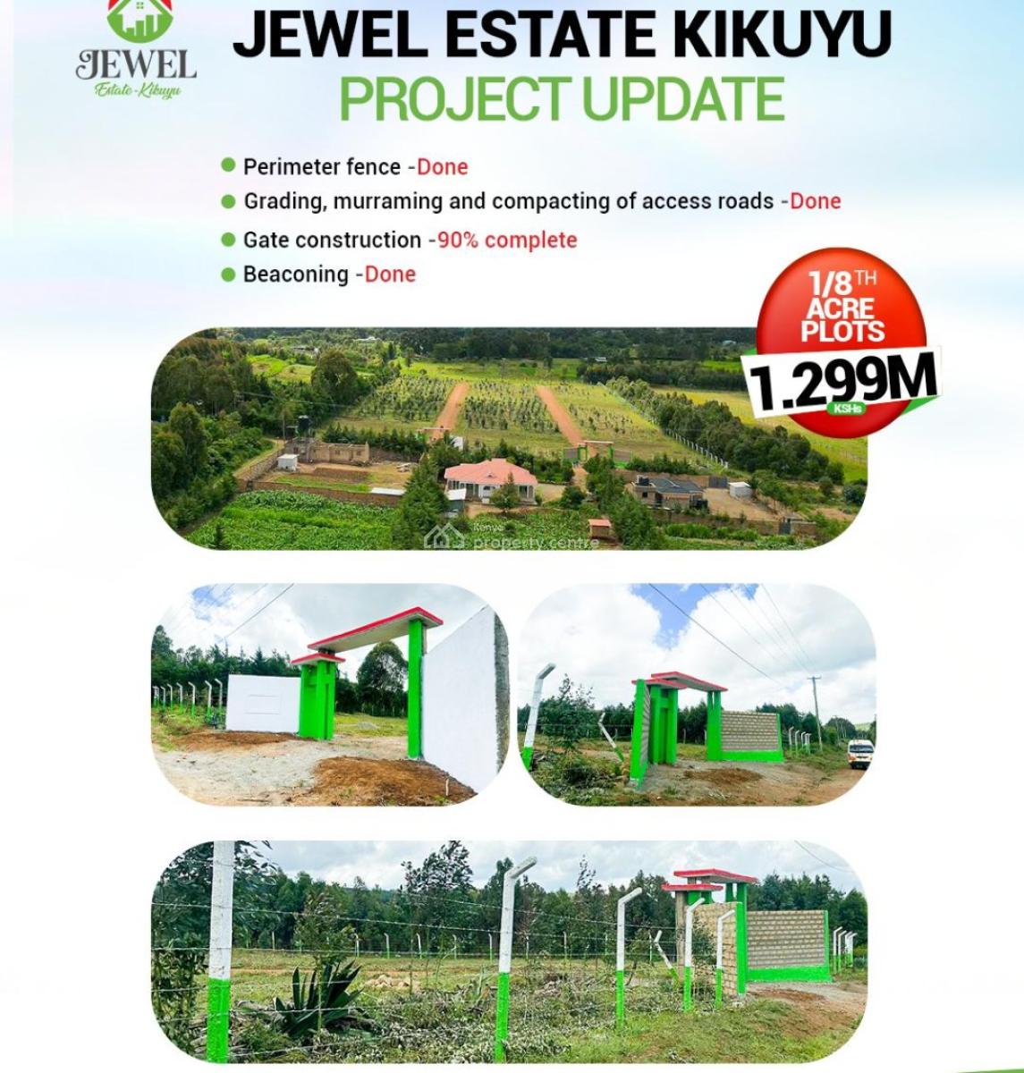 50 By 100 Plots in Kikuyu, Thigio, Thigio, Kikuyu, Kiambu, Residential Land for Sale