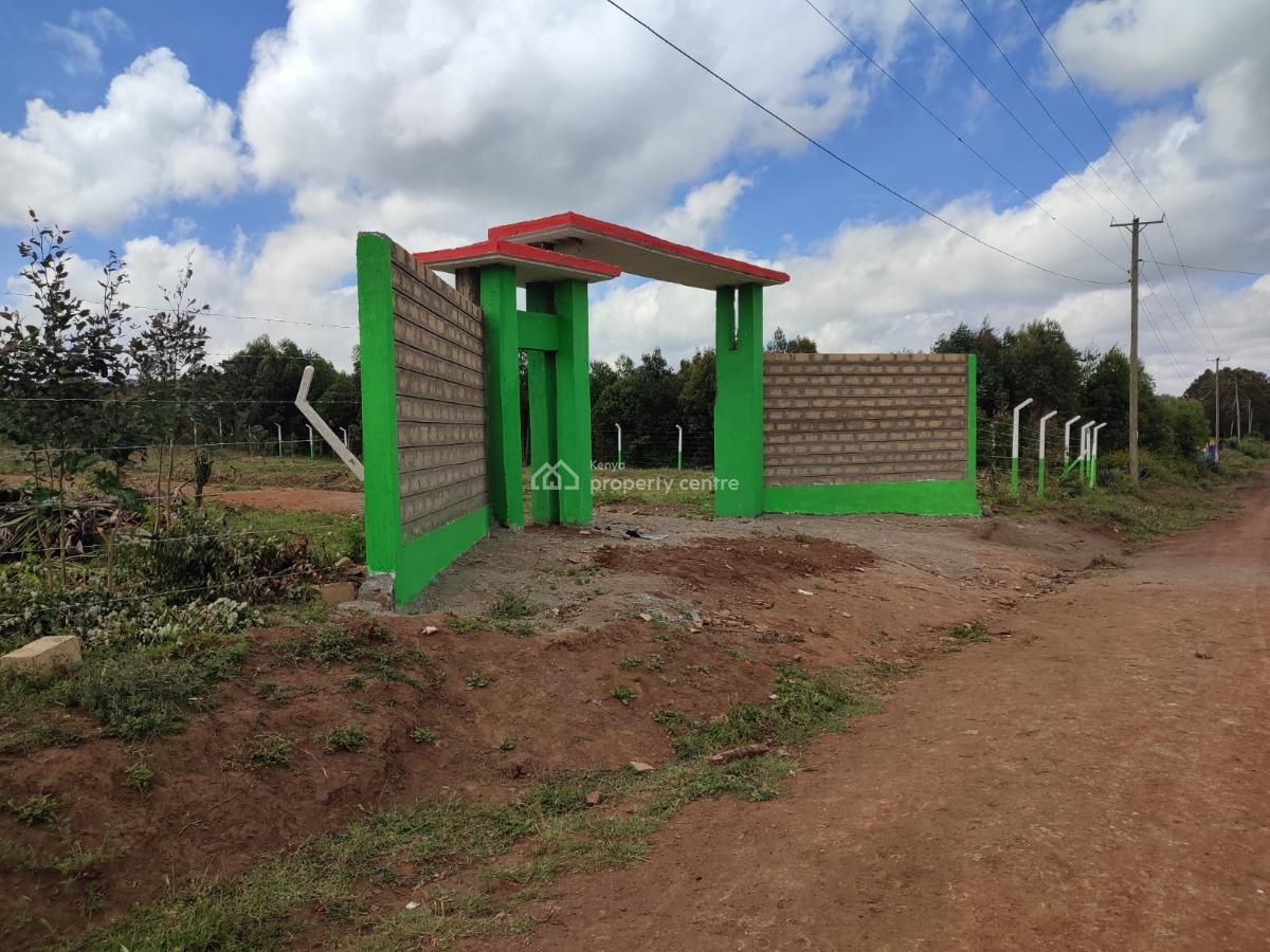 50 By 100 Plots in Kikuyu, Thigio, Thigio, Kikuyu, Kiambu, Residential Land for Sale
