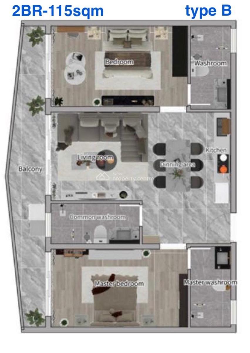 Diamond Bay -- Westlands, Diamond Bay – Westlands, Westlands, Nairobi, Apartment for Sale