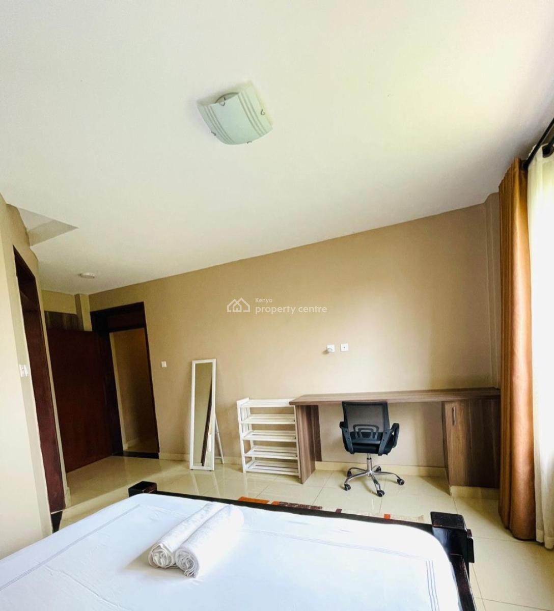 Fully Furnished and Serviced 2 Bedroom Apartment Master Ensuite Availa, Kileleshwa, Nairobi, Apartment for Rent