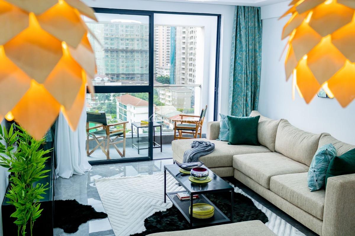 Fully Furnished and Serviced 2 Bedroom Apartment Master Ensuite, Kilimani, Nairobi, Apartment for Rent