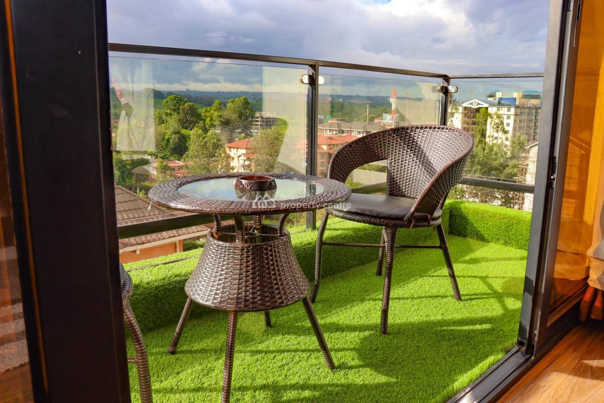 Fully Furnished and Serviced 3 Bedroom Apartment Master Ensuite Availa, Thindigua, Nairobi, Apartment for Rent