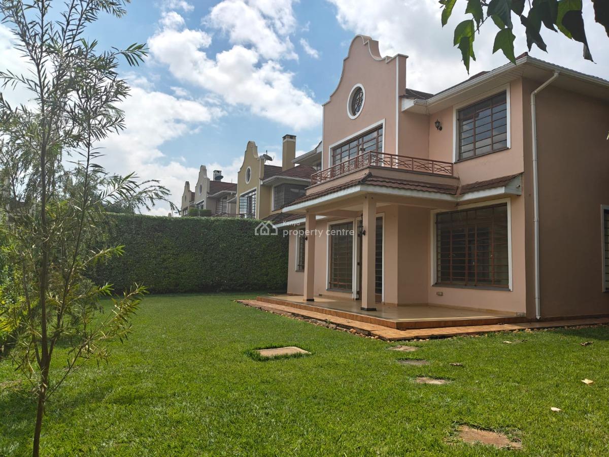 4 Bedroom All Ensuite Townhouse in Runda Off Kiambu Road -- Near Gigiri, Off Kiambu Road, Runda, Westlands, Nairobi, Townhouse for Rent