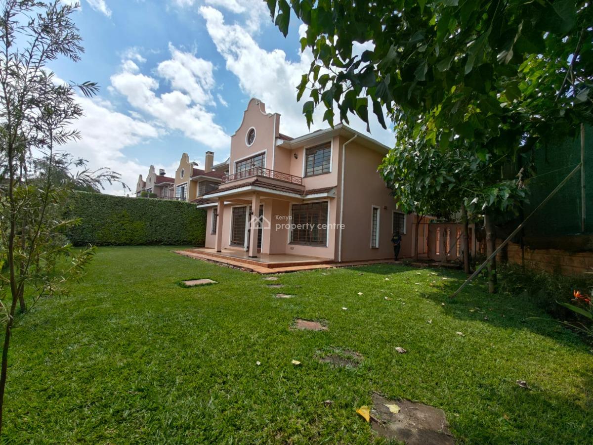 4 Bedroom All Ensuite Townhouse in Runda Off Kiambu Road -- Near Gigiri, Off Kiambu Road, Runda, Westlands, Nairobi, Townhouse for Rent
