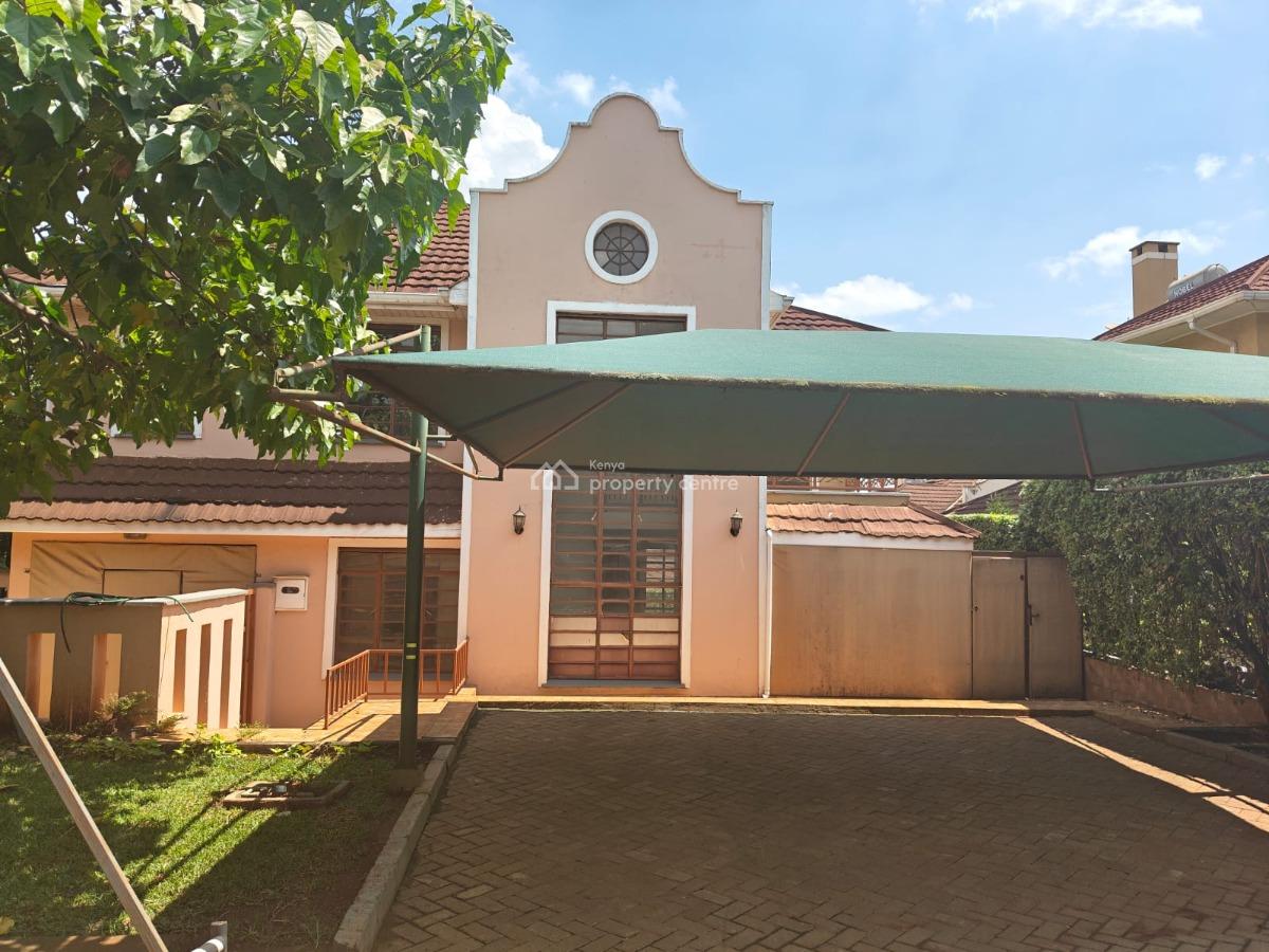 4 Bedroom All Ensuite Townhouse in Runda Off Kiambu Road -- Near Gigiri, Off Kiambu Road, Runda, Westlands, Nairobi, Townhouse for Rent