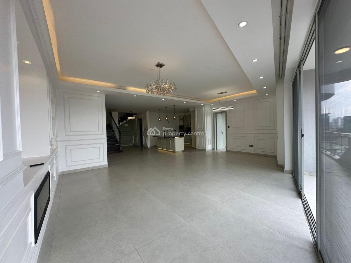 Exquisite 4 Bedroom Duplex All Rooms Ensuite Plus Dsq with a Pool, General Mathenge, Westlands, Nairobi, Apartment for Rent