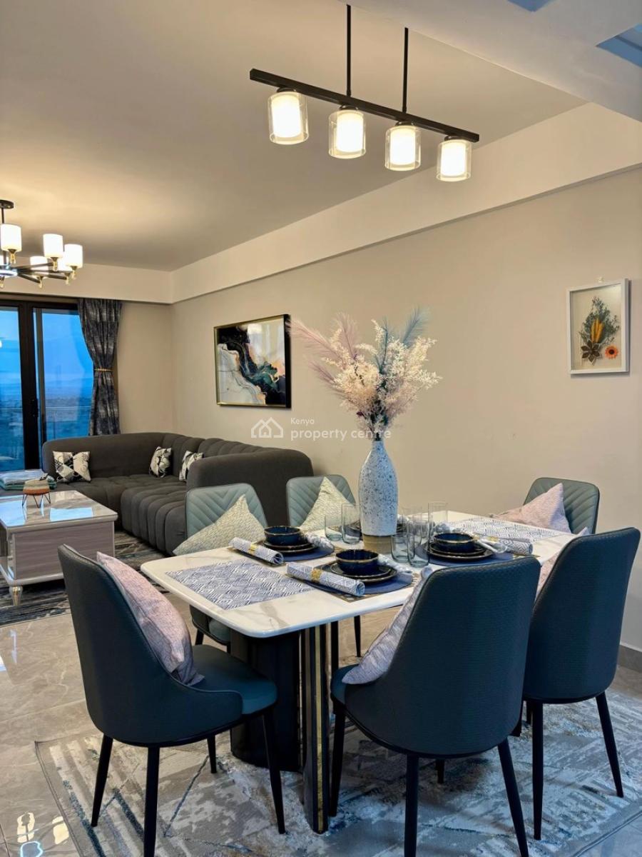 Fully Furnished and Serviced 3 Bedroom Apartment Master Ensuite Availa, Syokimau/mulolongo, Machakos, Apartment for Rent