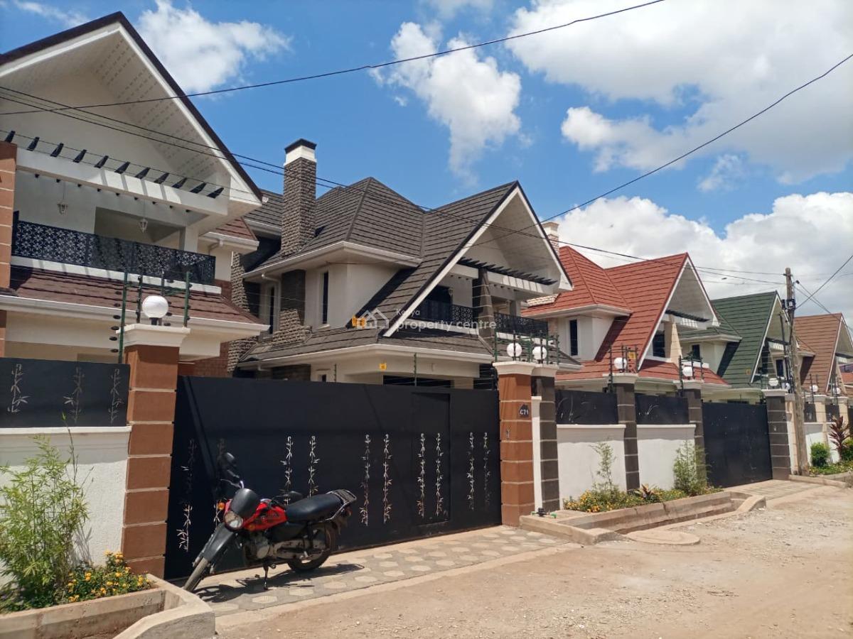 4 Bedroom Hse with Sq and Attic All Ensuite Membley Estate  with Moder, Ruiru, Ruiru, Kiambu, Townhouse for Sale