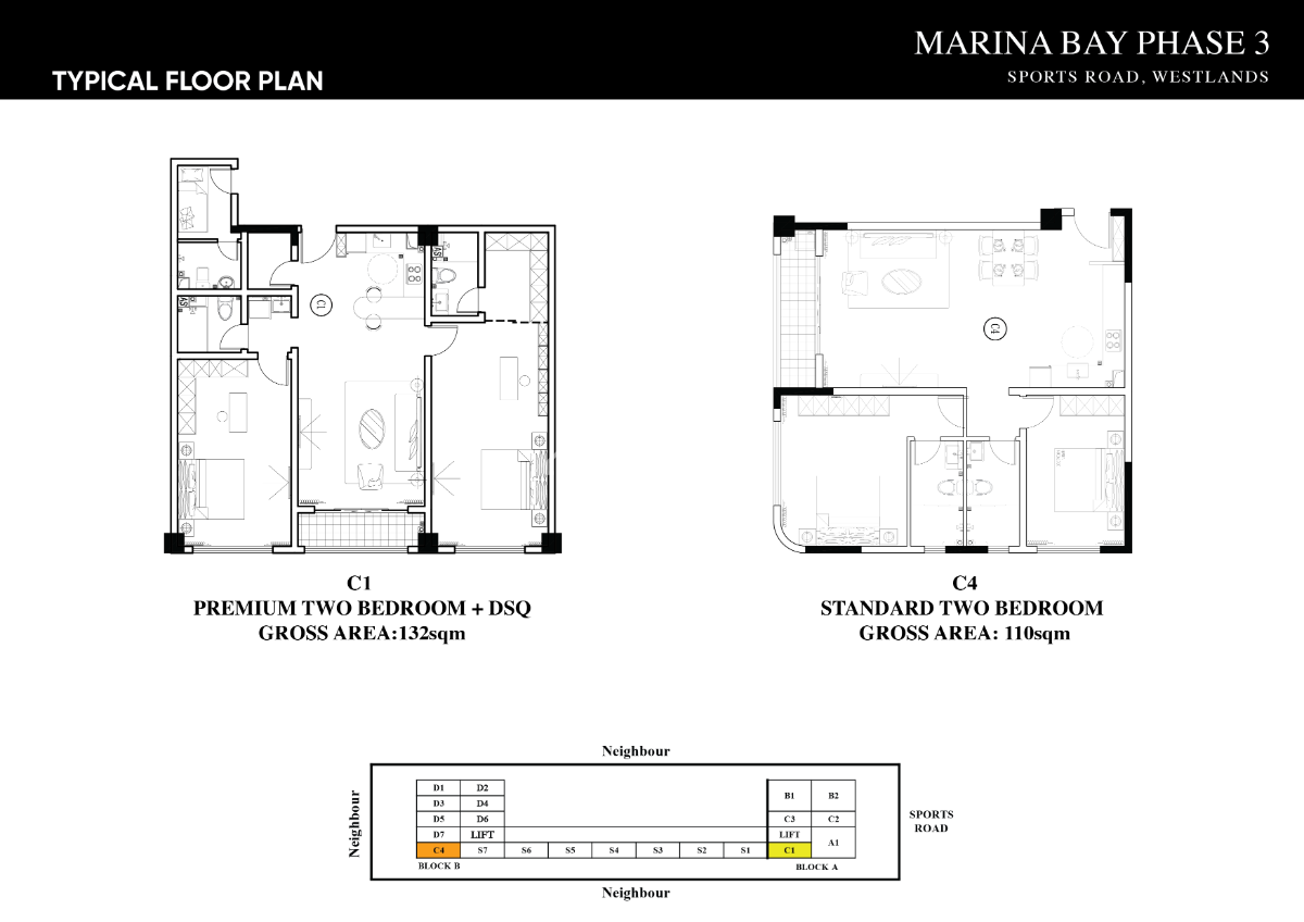 Off Plan 2 Bedroom Master Ensuite in Westlands Booking on Going, Sports Road, Westlands, Nairobi, Apartment for Sale