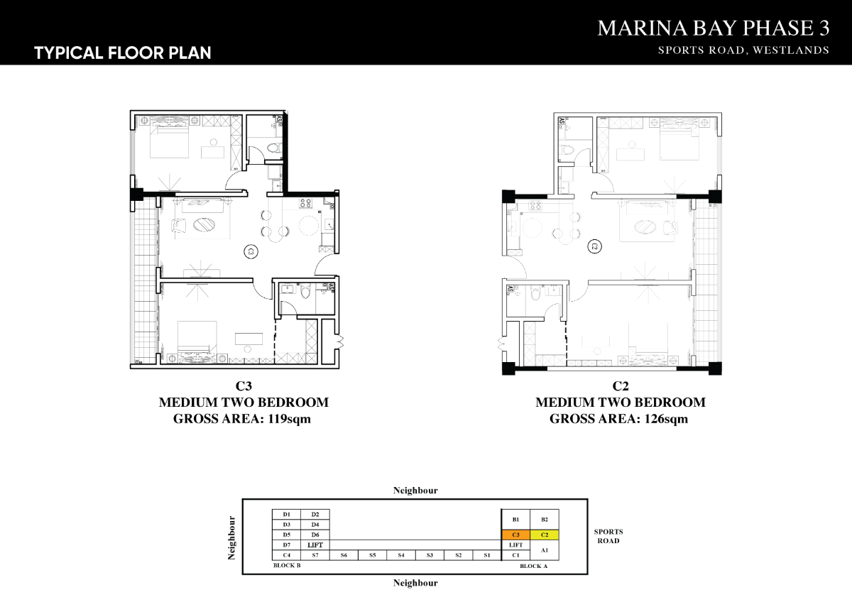 Off Plan 2 Bedroom Master Ensuite Plus Dsq in Westlands, Sports Road, Westlands, Nairobi, Apartment for Sale