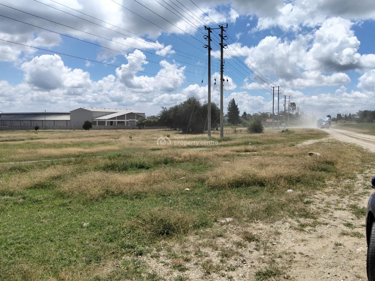 Prime 50-acre Road Frontage Land in Kitengela Kisaju, Kisaju, Kitengela, Kajiado, Land for Sale