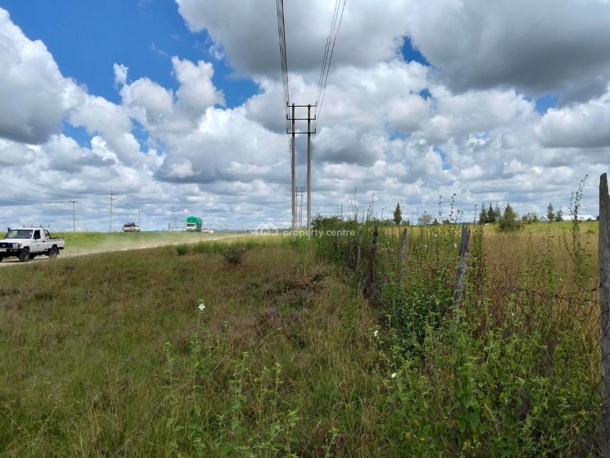 Prime 50-acre Road Frontage Land in Kitengela Kisaju, Kisaju, Kitengela, Kajiado, Land for Sale