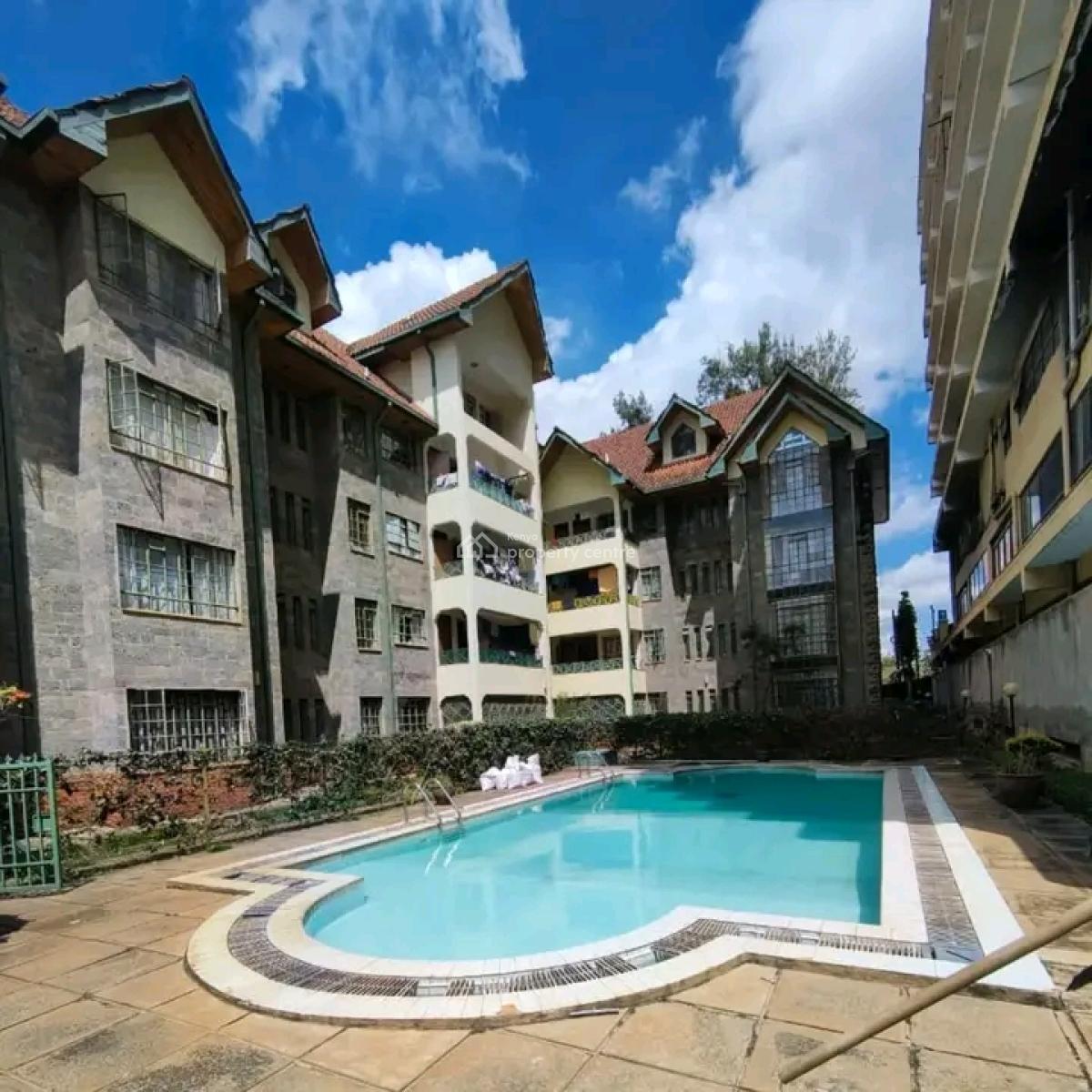 3 Bedroom Apartment + Dsq in Kilimani, Kilimani, Nairobi, Apartment for Rent