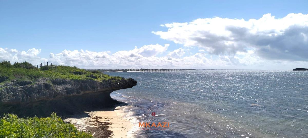Prime 3-acre Cliffside Beachfront Land in Uyombo Near Mida Creek, Uyombo, Matsangoni, Kilifi, Land for Sale