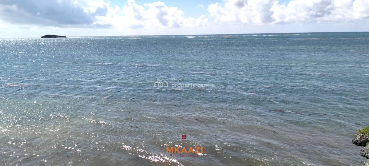 Prime 3-acre Cliffside Beachfront Land in Uyombo Near Mida Creek, Uyombo, Matsangoni, Kilifi, Land for Sale