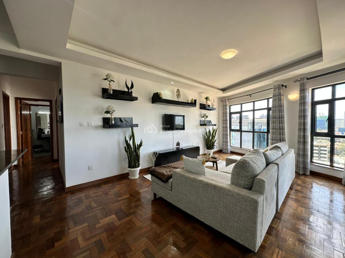 Fully Furnished and Serviced 2 Bedroom in Westlands on 10th Floor, Lantana Road, Westlands, Nairobi, Apartment for Rent