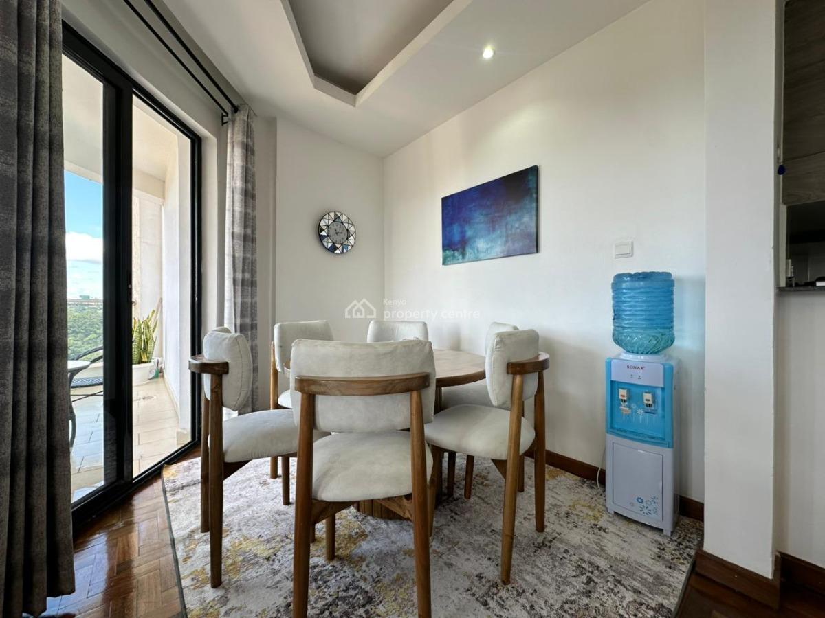 Fully Furnished and Serviced 2 Bedroom in Westlands on 10th Floor, Lantana Road, Westlands, Nairobi, Apartment for Rent