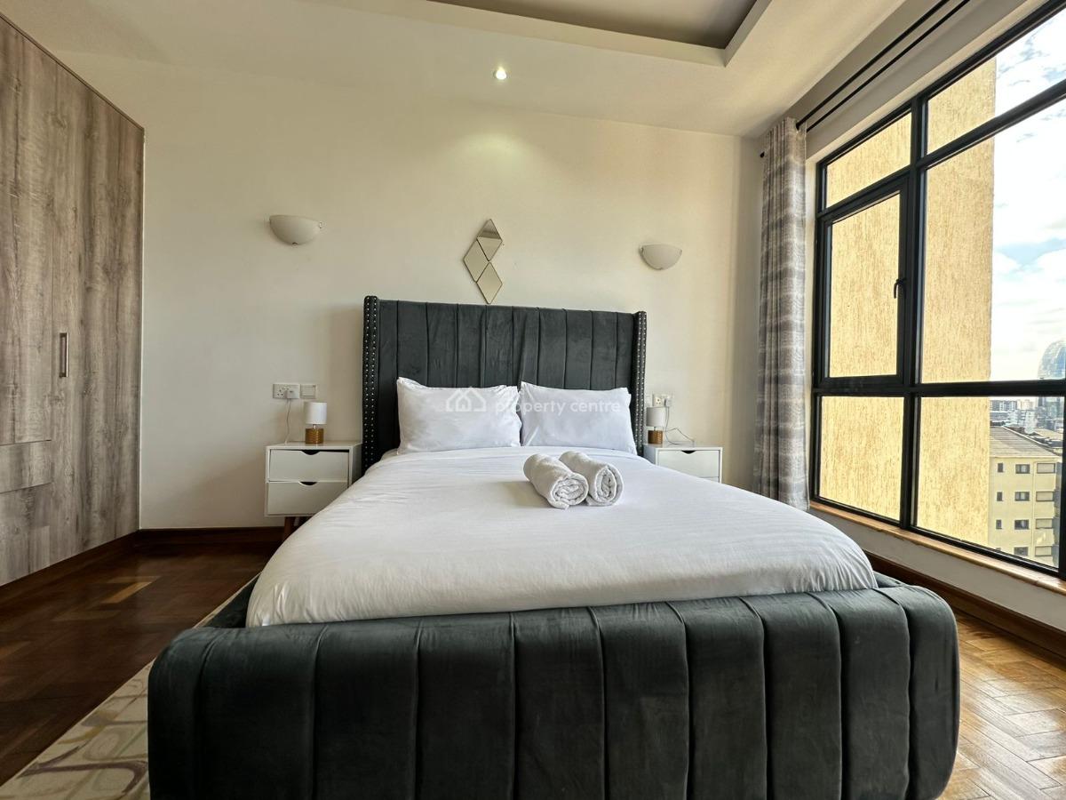 Fully Furnished and Serviced 2 Bedroom in Westlands on 10th Floor, Lantana Road, Westlands, Nairobi, Apartment for Rent