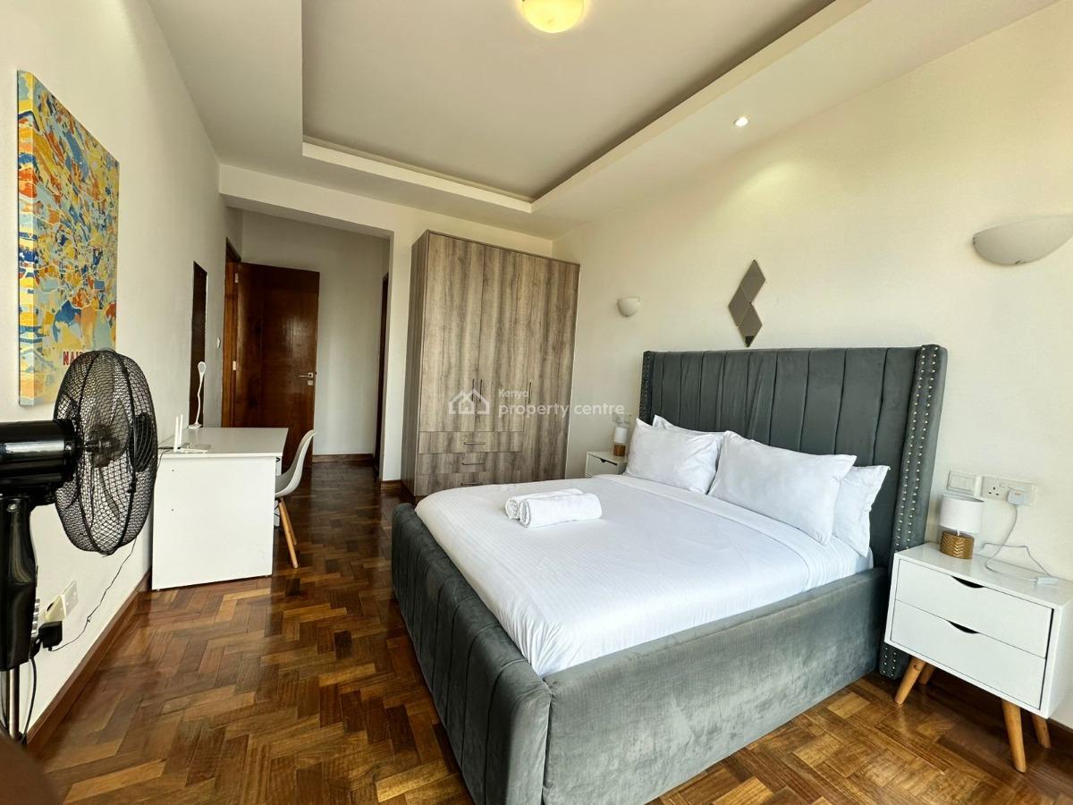 Fully Furnished and Serviced 2 Bedroom in Westlands on 10th Floor, Lantana Road, Westlands, Nairobi, Apartment for Rent