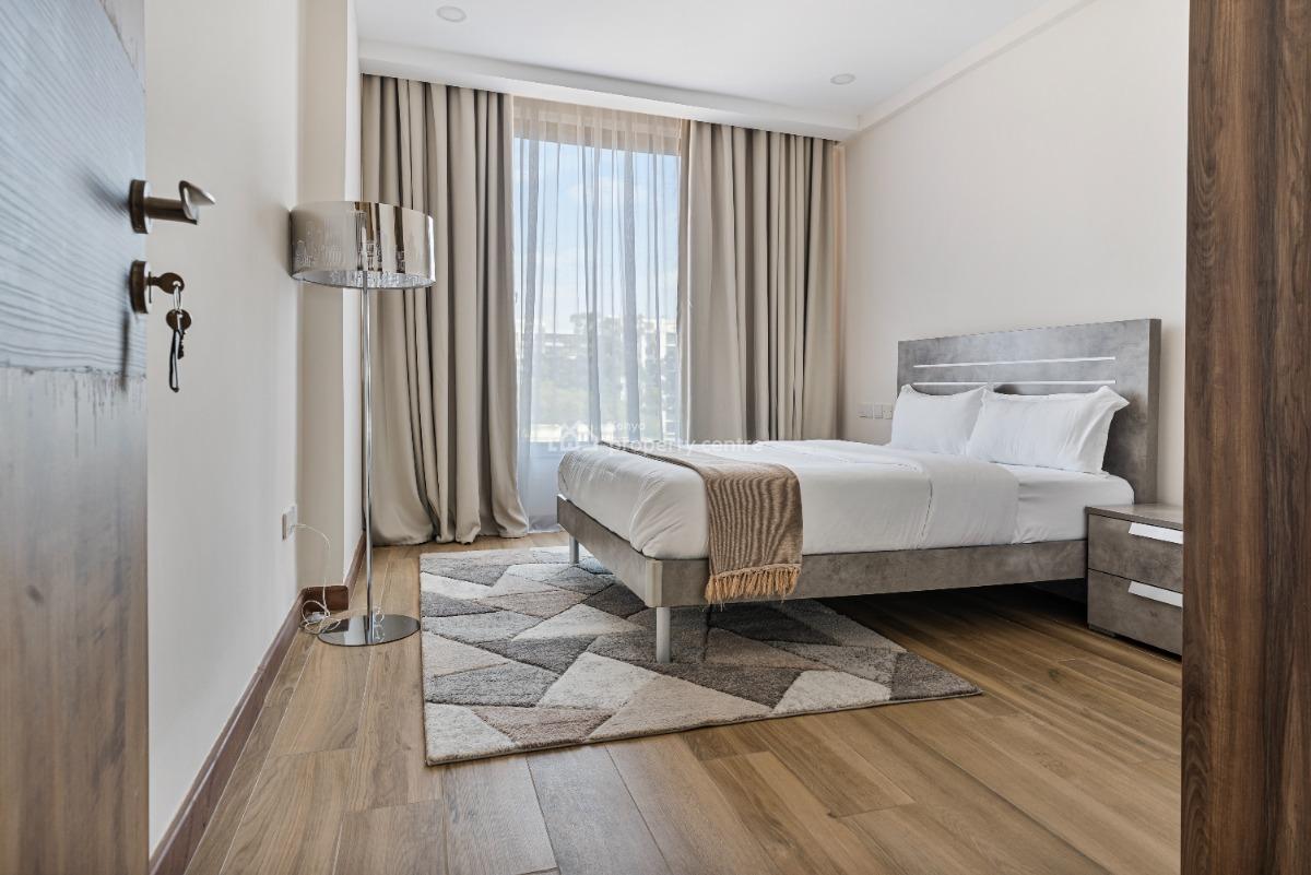 Elegant Fully Furnished and Serviced 2 Bedroom All Ensuite in Westland, Peponi Road, Westlands, Nairobi, Apartment for Rent