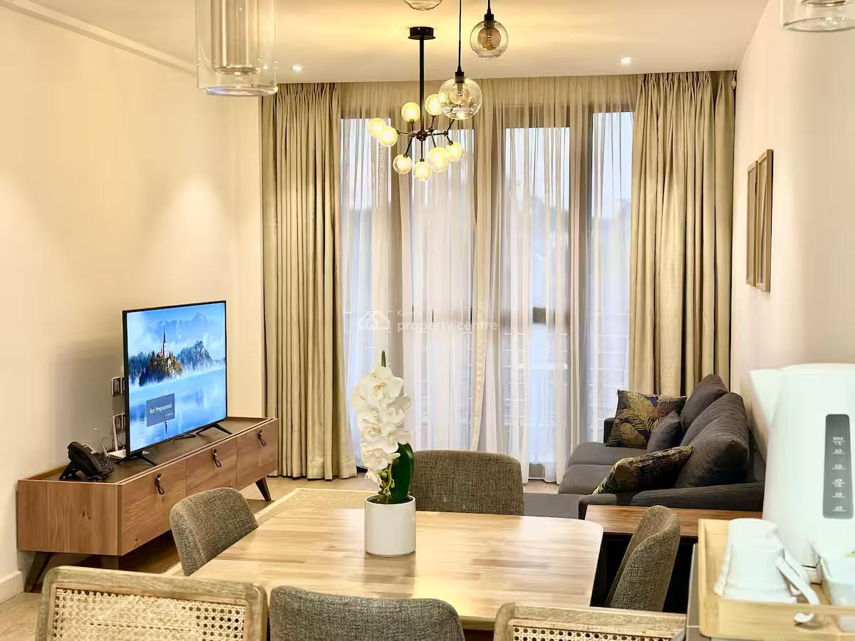 Fully Furnished 1 Bedroom Apartment in Riverside., Riverside, Westlands, Nairobi, Apartment for Rent