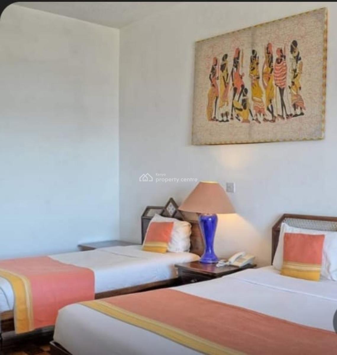 4 Star Beach Hotel with 191 Rooms in Diani Beach-kenyan Coast  Sitting, Ukunda Kwale Diani Beach, Ukunda, Kwale, Hotel / Guest House for Sale