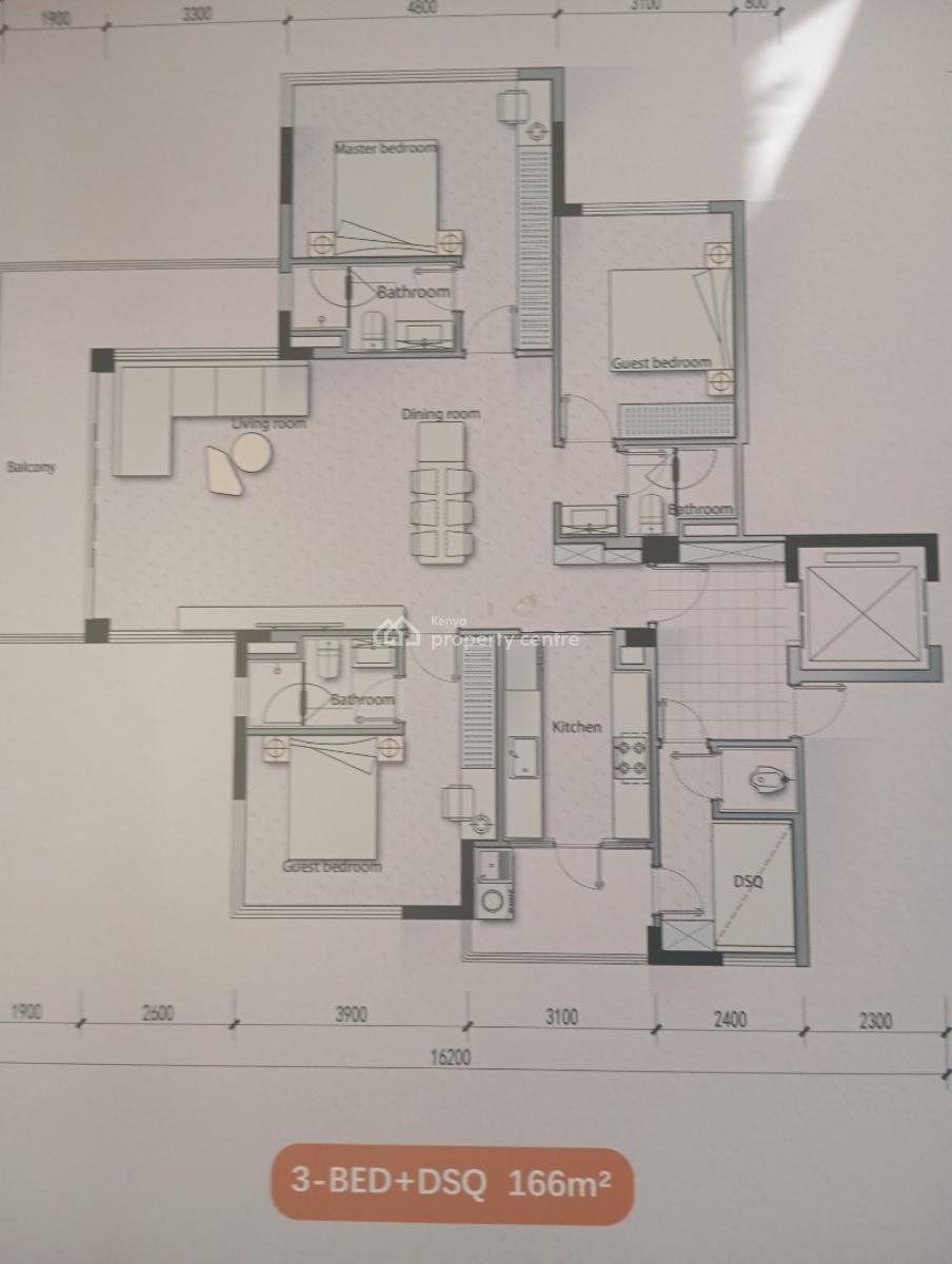 3 Bedroom Apartments, Sq., Mombasa Road, Syokimau/mulolongo, Machakos, Apartment for Sale