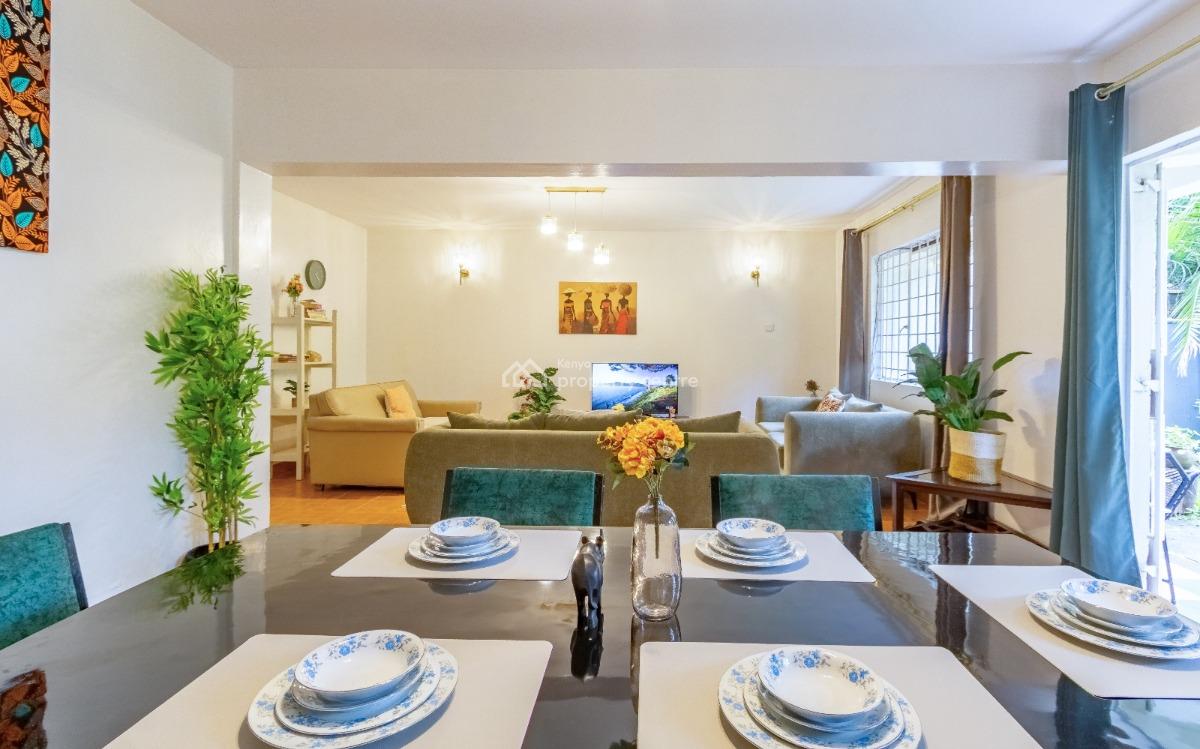 3 Bedroom Furnished and Serviced Town House, Lavington, Nairobi, Apartment for Rent