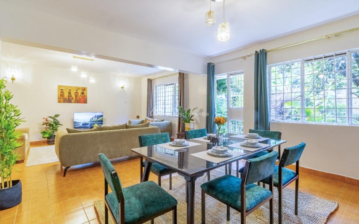 3 Bedroom Furnished and Serviced Town House, Lavington, Nairobi, Apartment for Rent