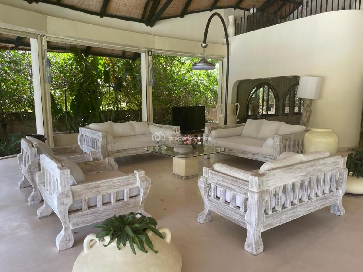 5 Bedrooms Villa Sitting on a Half Acre Beachfront Property I, Diani Beach, Ukunda, Kwale, Townhouse for Sale